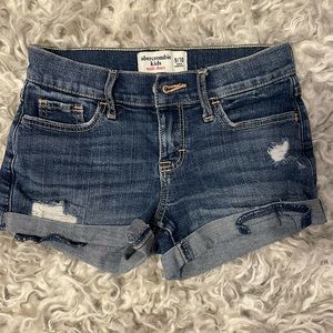 Abercrombie Kids jean shorts size 9/10